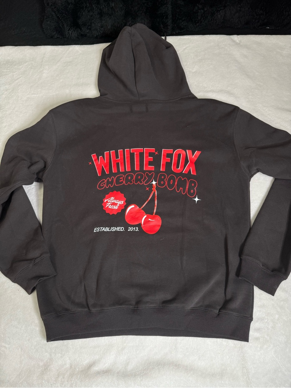 White Fox Don’t Waste My Time Cherry Bomb Hoodie